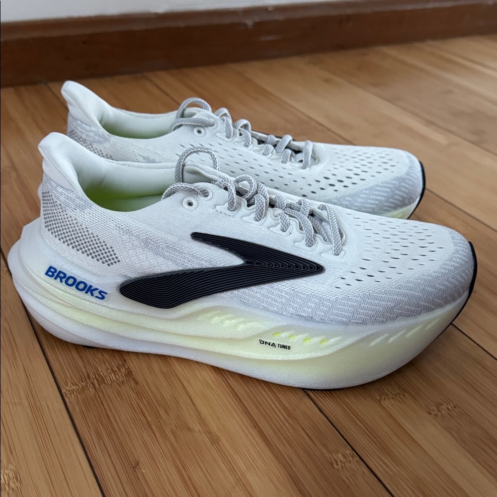 Brooks White and Black Athletic Shoes - Picture 2 of 9